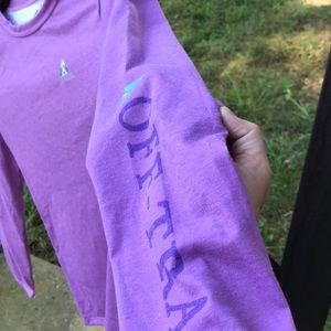 NWT Off Trail Say Yes To Adventure Purple L/S Wicking UPF 30 Protection Tee M